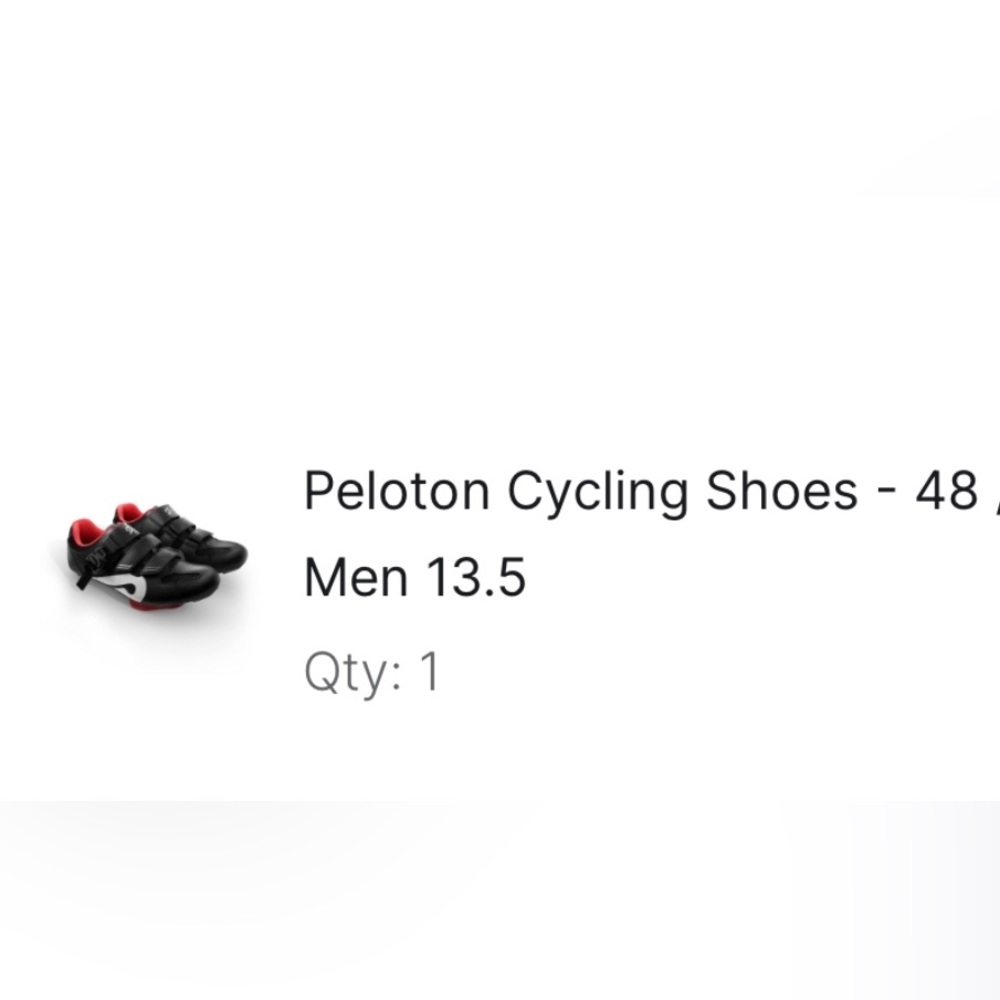 PELOTON CYCLING SHOES MENS EUC